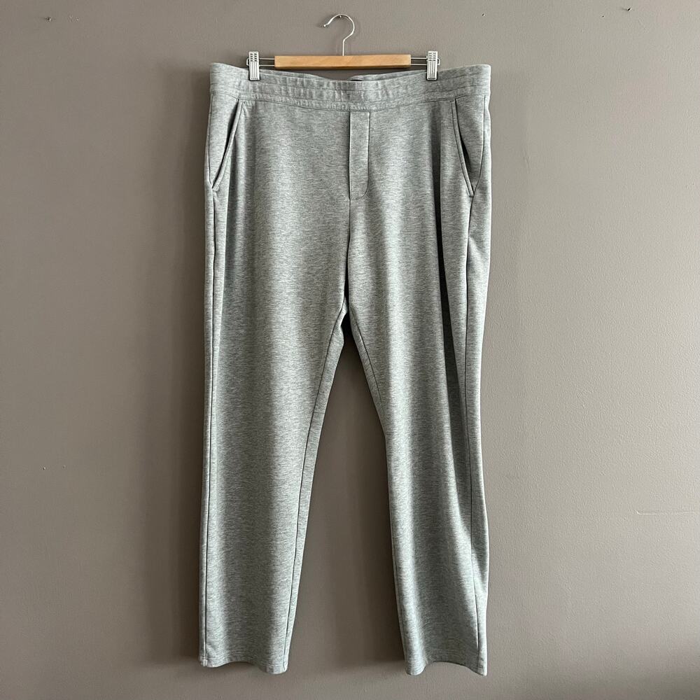 Vince Double Knit Cozy Pima Cotton Modal Sweatpants Men’s Lounge Gray Sz XL